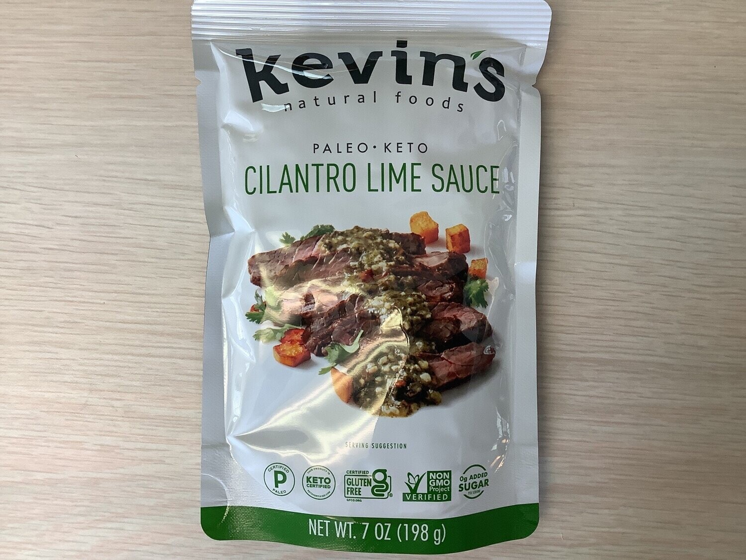 KEVINS NATURALS FOODS SAUCE CILANTRO LIME 7 Oz