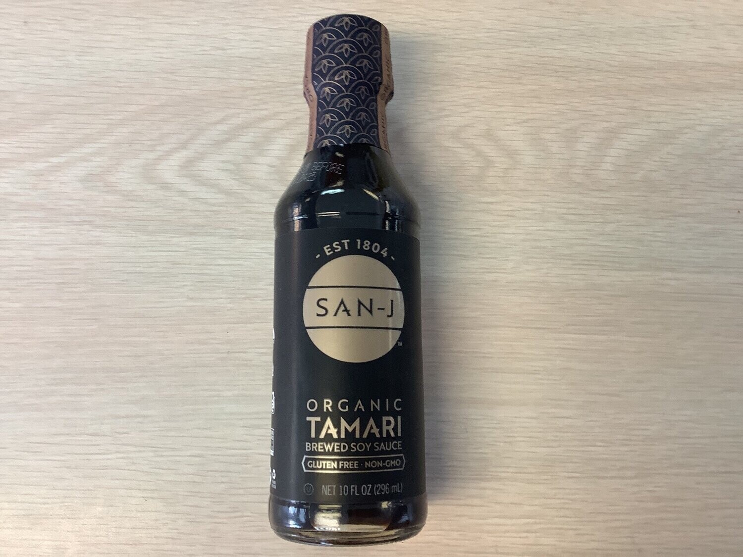 SAN-J TAMARI SOY SAUCE ORGANIC GLUTEN FREE 10 OZ single