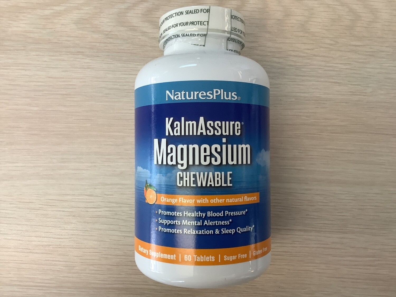 NATURES PLUS KALMASSURE MAGNESIUM CHEWABLES 60 CNT