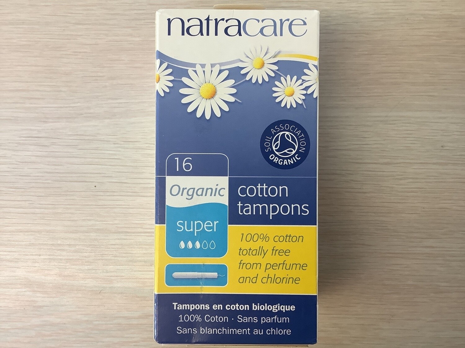 NATRACARE TAMPONS SUPER WITH APPLICATOR 16 PC