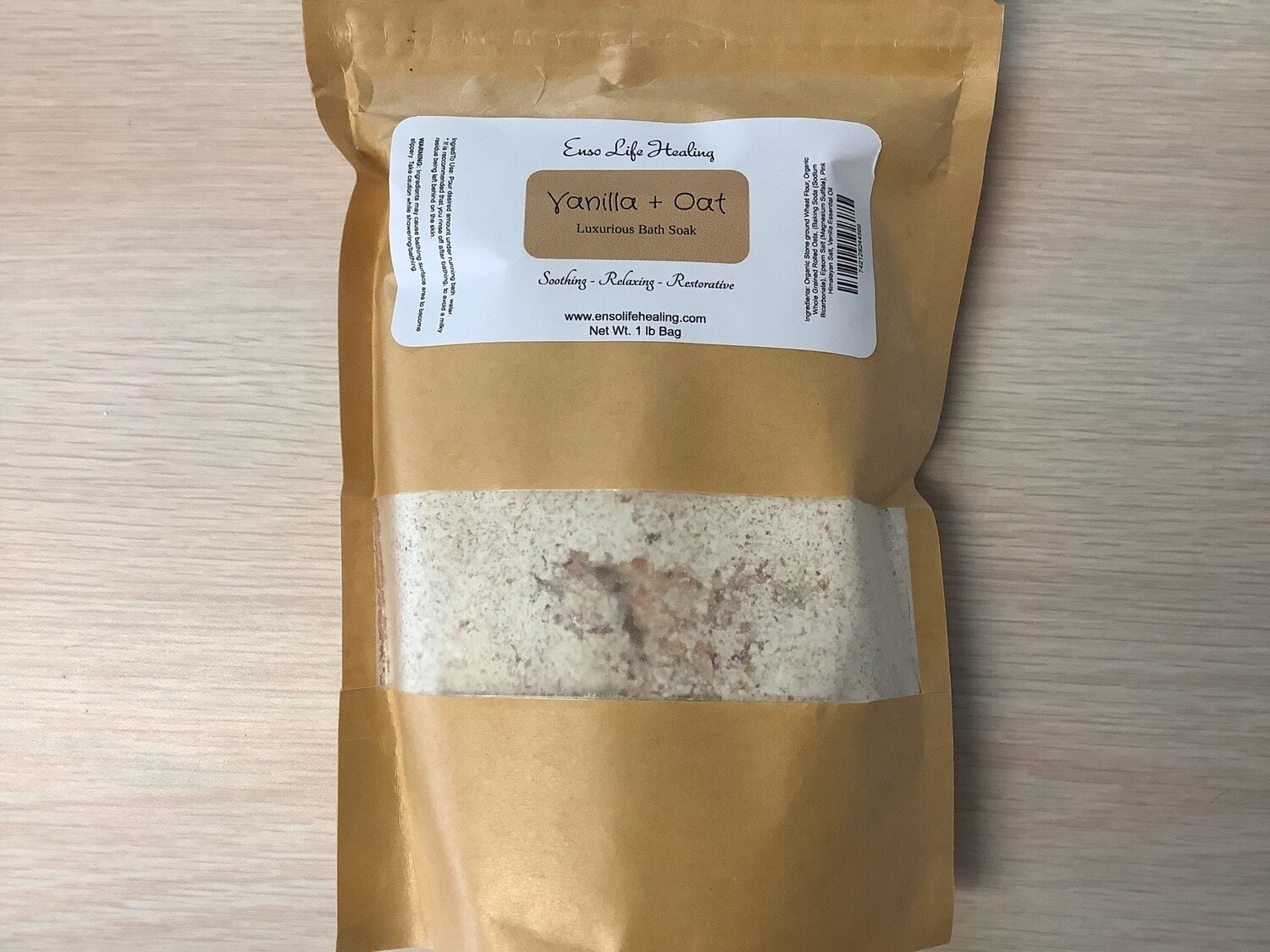 ENSO VANILLA OAT MILK BATH 1 LB