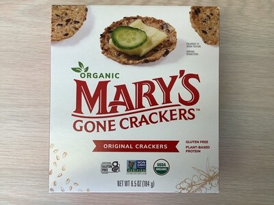 MARYS GONE CRACKER ORIGINAL CRACKER GLUTEN FREE ORGANIC 6.5 OZ