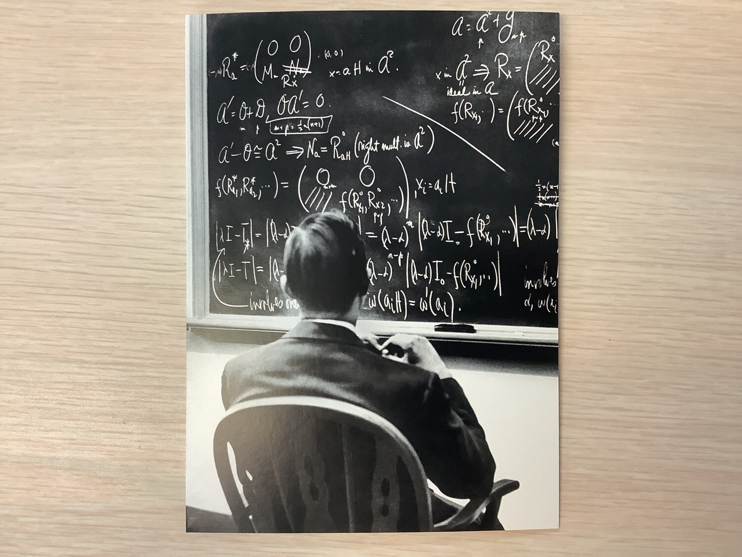 AVANTI AMERICA MAN AT BLACKBOARD ALTERNATE BIRTHDAY CARD