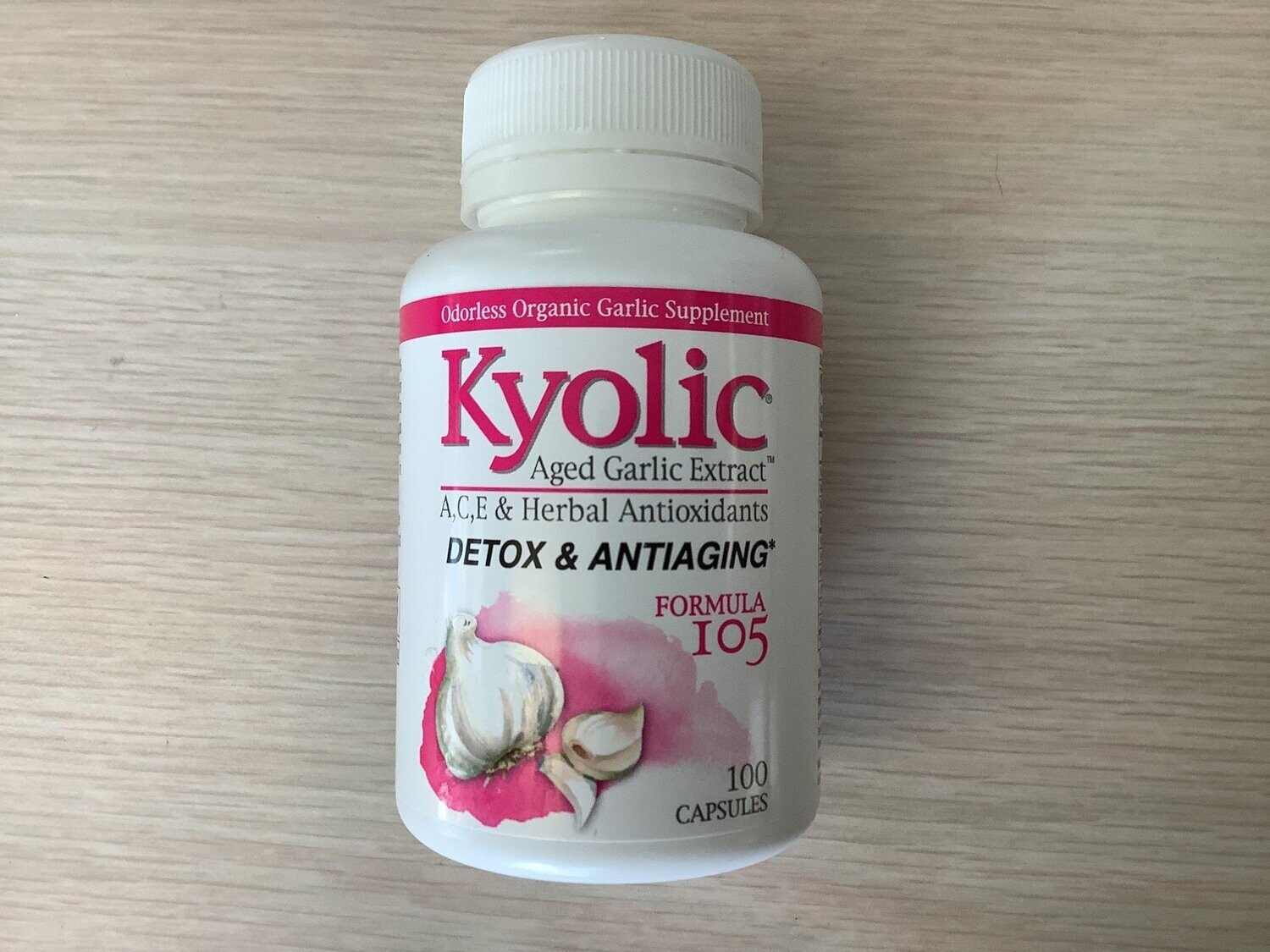 KYOLIC GARLIC DETOX &amp; ANTIAGING FORMULA 105 100 CP
