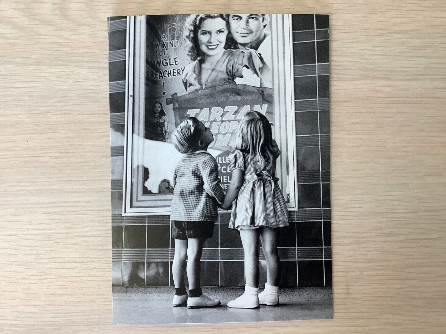 AVANTI AMERICA LITTLE KIDS MOVIE POSTER ANNIVERSARY CARD