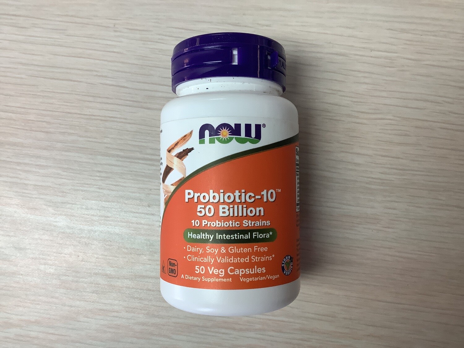 NOW PROBIOTIC-10 50 BILLION 50 VCAPS