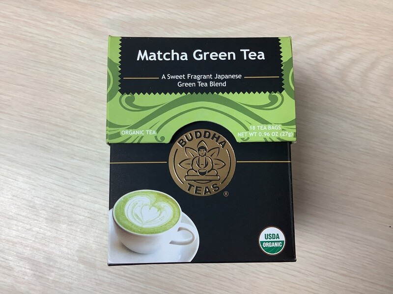 BUDDHA Organic Matcha Green Tea 18 bag