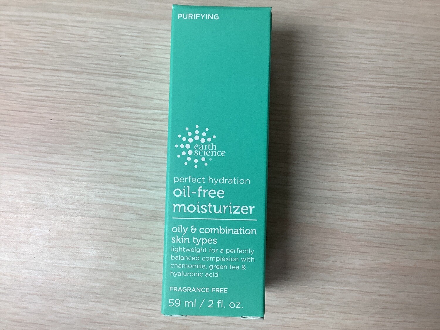 EARTH SCIENCE MOISTURIZER OIL FREE 2 OZ