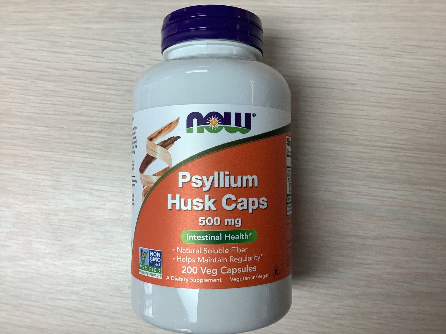 NOW PSYLLIUM HUSK 500mg 200 VCAPS