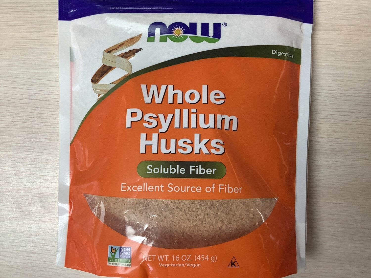 NOW PSYLLIUM HUSK WHOLE 1 LB