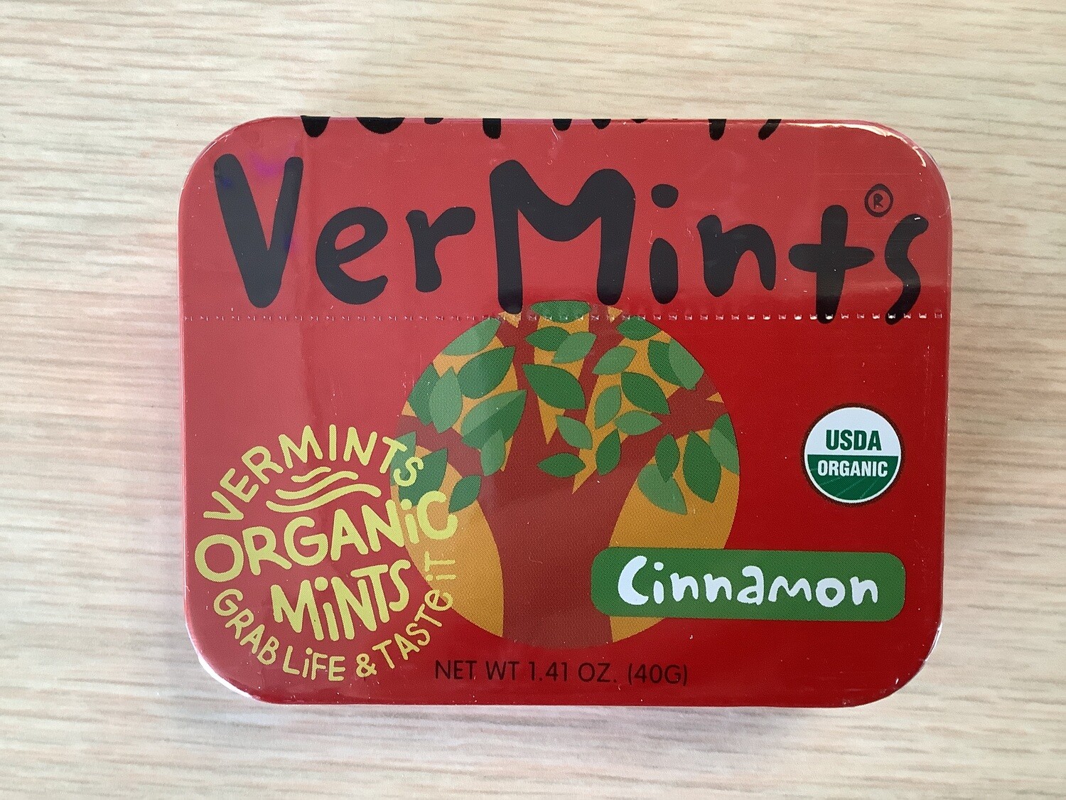 VERMINTS CANDY CINNAMINT ALL NTRL 1.41 OZ