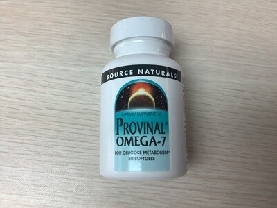 SOURCE NATURALS Provinal Omega-7 30 softgels