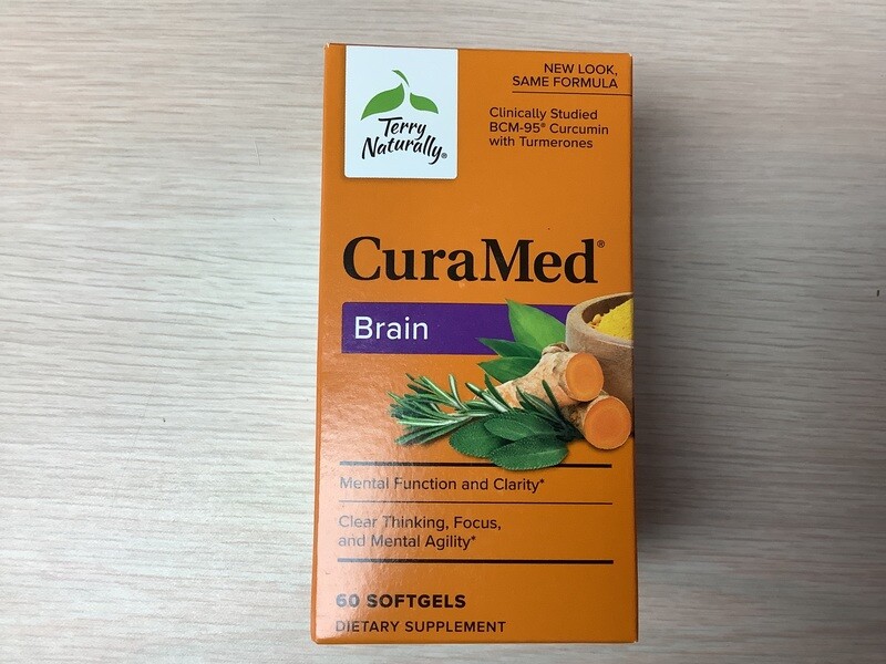 TERRY NATURALLY BRAIN CuraMed 60 soft gel