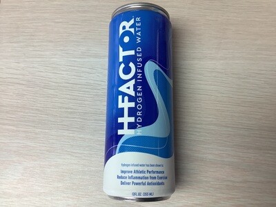 HFACTOR HYDROGEN INFUSED WATER NON FLAVORED 12 OZ CAN