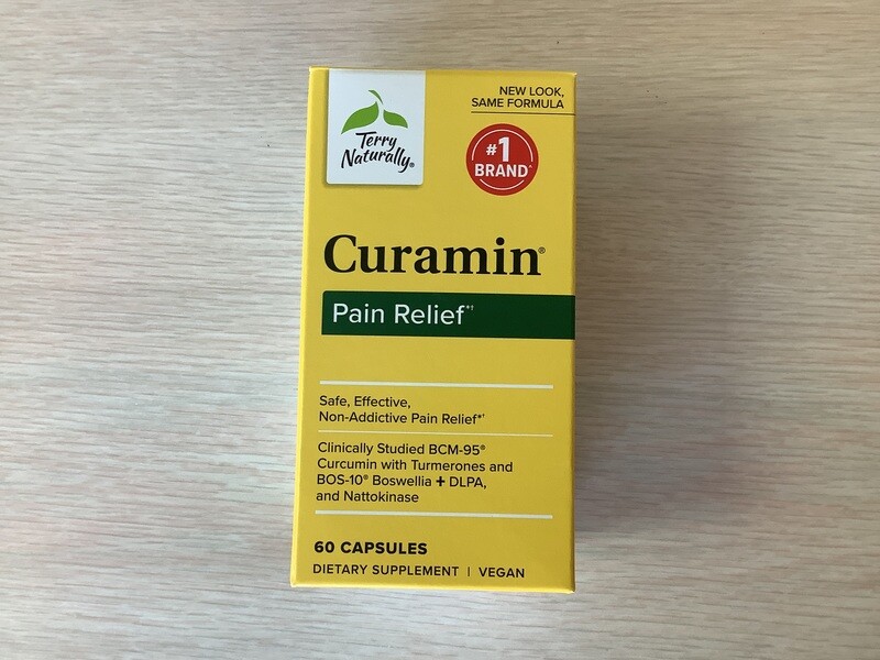 TERRY NATURALLY Curamin PAIN RELIEF 60 caps