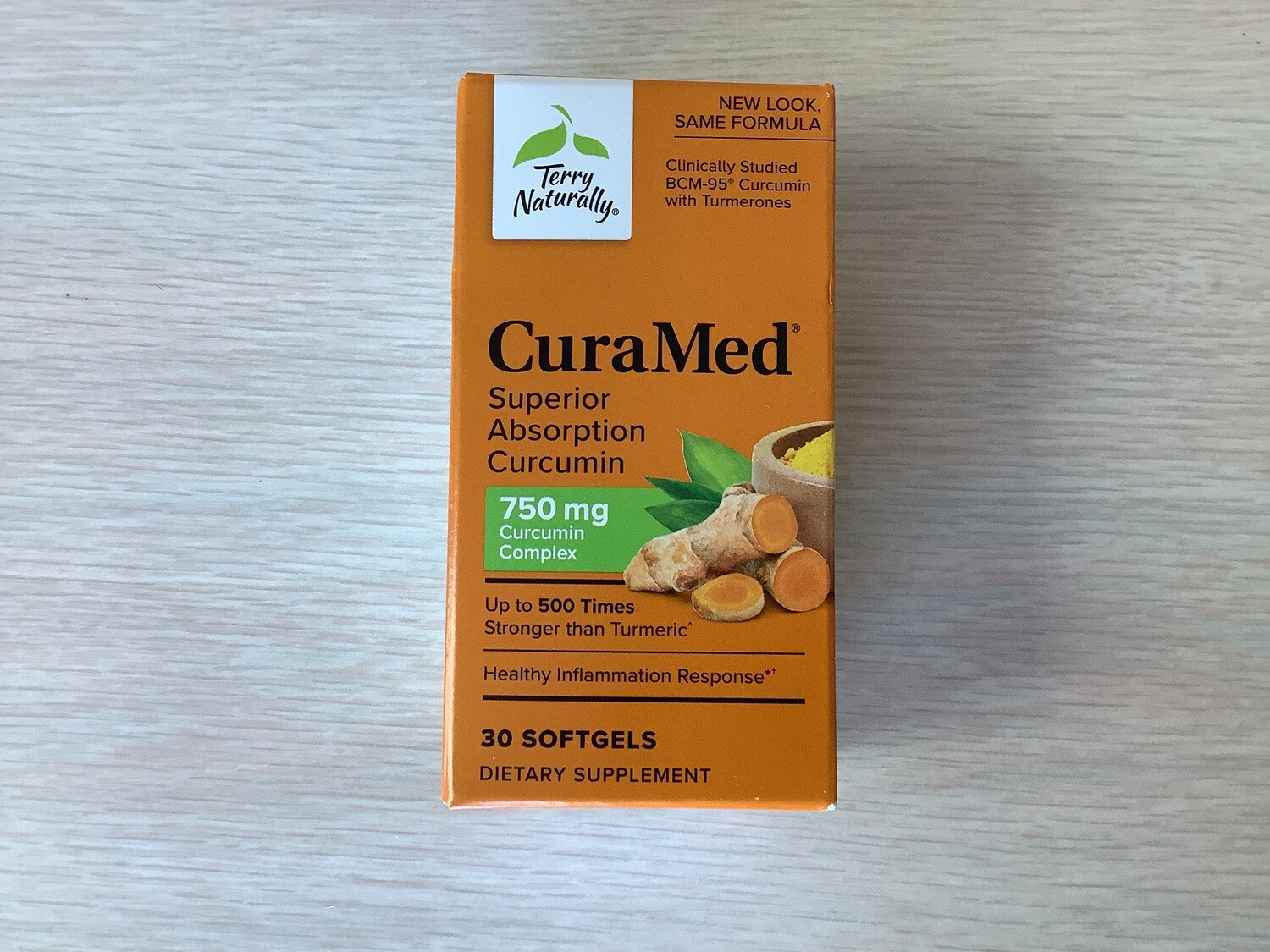 TERRY NATURALLY CURCUMIN CuraMed 750 mg 30 CT