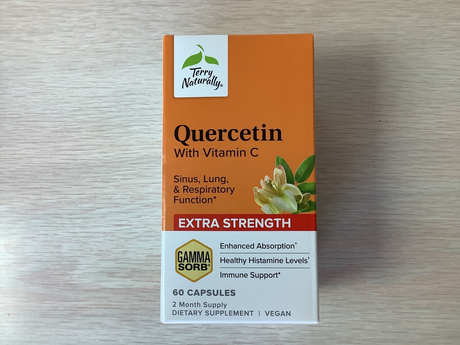 TERRY NATURALLY QUERCETIN with Vitamin C Extra Strength 60 caps