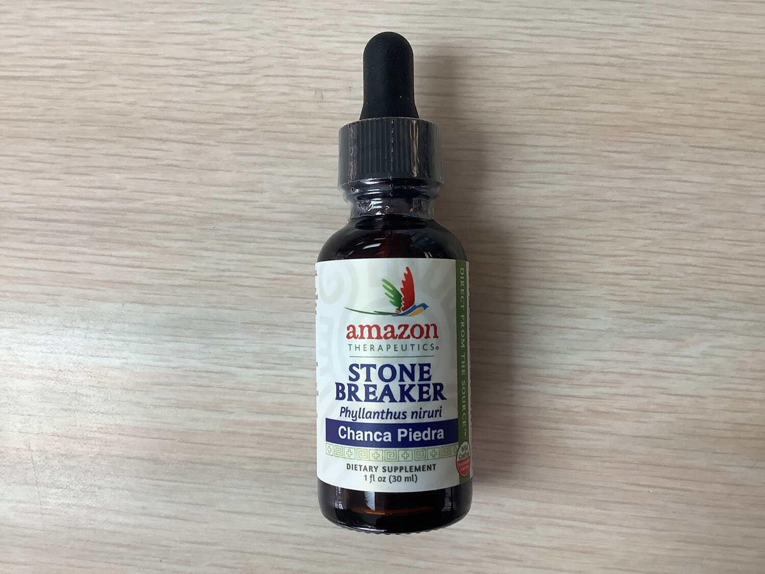 AMAZON THERAPEUTICS Stone Breaker Chanca Piedra Liquid Extract 1 oz