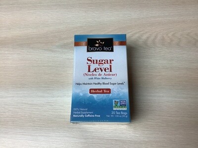 BRAVO TEA Sugar Level 20 bag