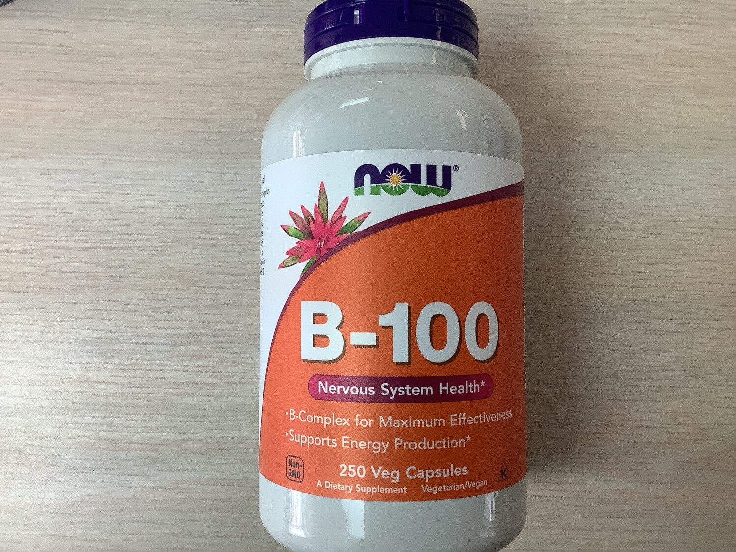 NOW B-100 CAPS 250 VCAPS