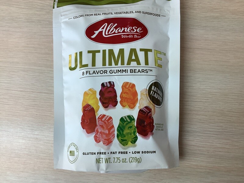 ALBANESE ULTIMATE GUMMI BEARS 7.75 OZ