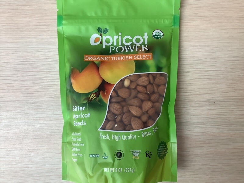 APRICOT POWER Bitter Apricot Seeds 8 OZ