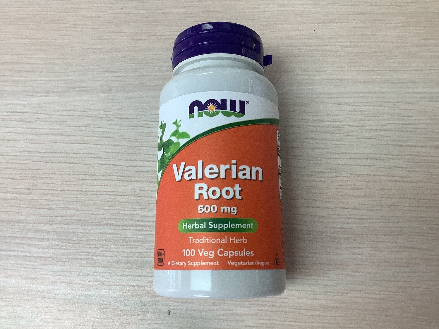 NOW VALERIAN ROOT 500 mg 100 VCAPS