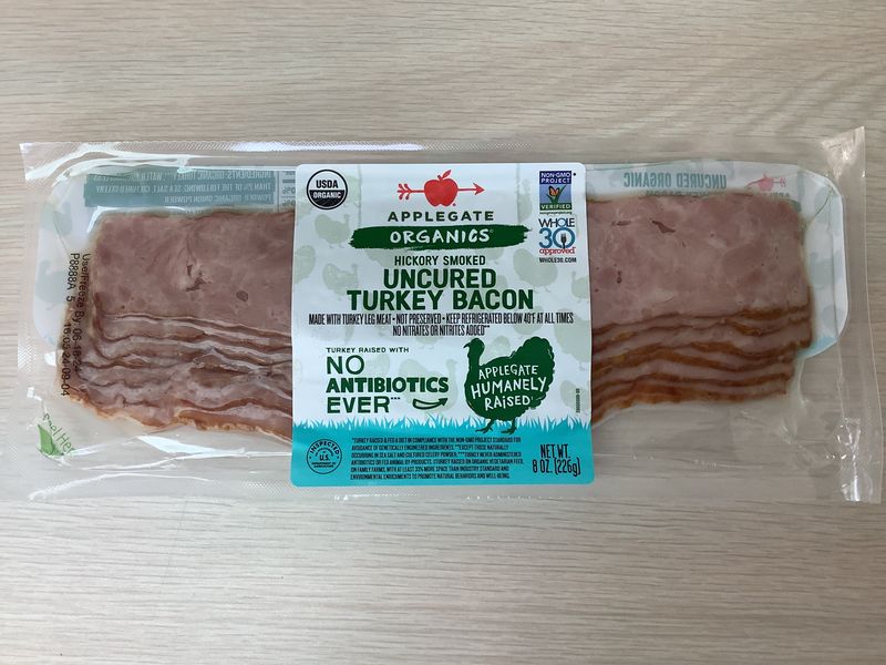 APPLEGATE BACON TURKEY ORGANIC 8 OZ
