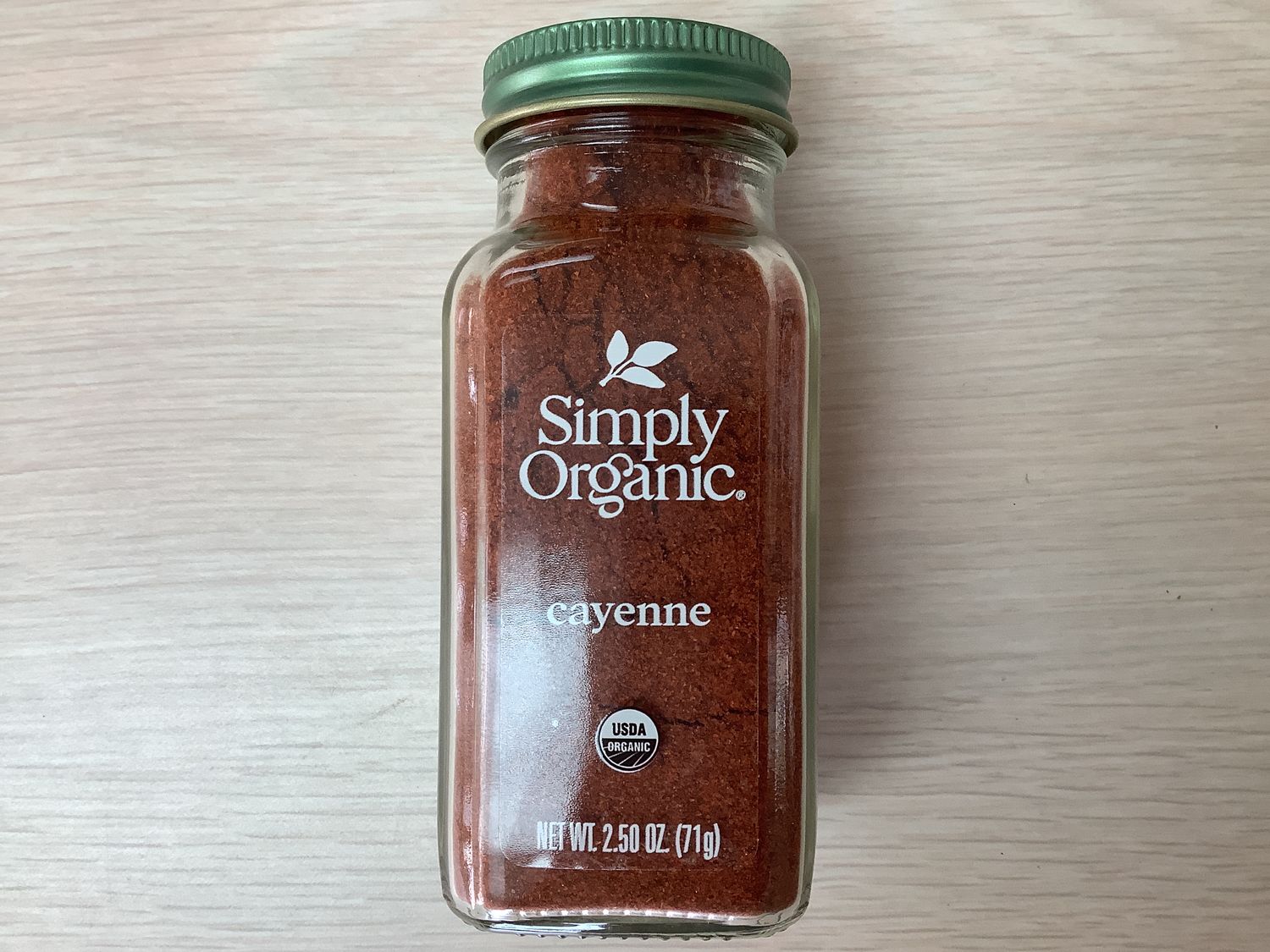 SIMPLY ORGANIC CAYENNE PEPPER 2.5 oz