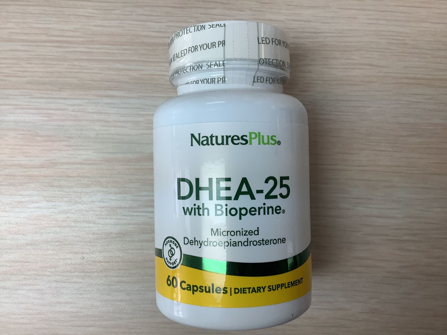 NATURES PLUS DHEA-25 25 MG VCAP 60