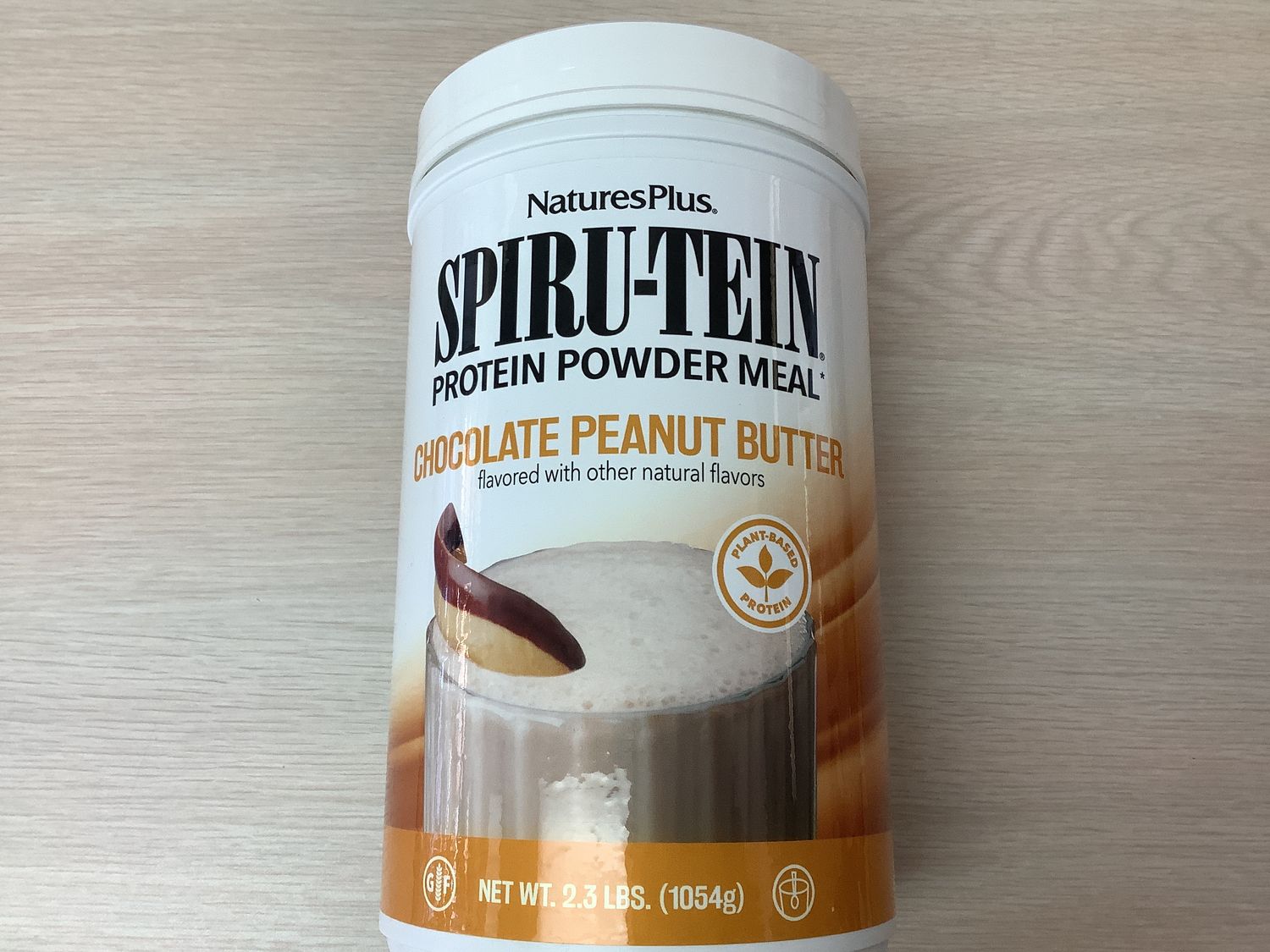 NATURES PLUS SPIRUTEIN CHOCOLATE PEANUT BUTTER SWIRL 2.3 LB