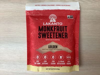 LAKANTO SWEETENER POUCH GOLDEN MONK FRUIT 8.29 OZ