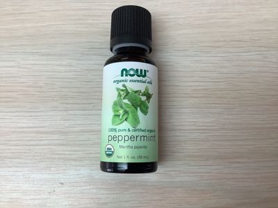NOW ORGANIC PEPPERMINT ESSENTIAL OIL 1 OZ