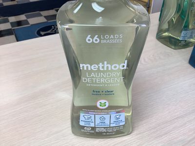 METHOD LAUNDRY DETERGENT FREE &amp; CLEAR 53.5 FZ