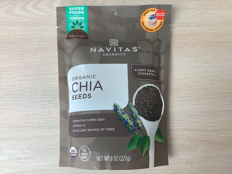 NAVITAS Organic Chia Seeds 8 oz