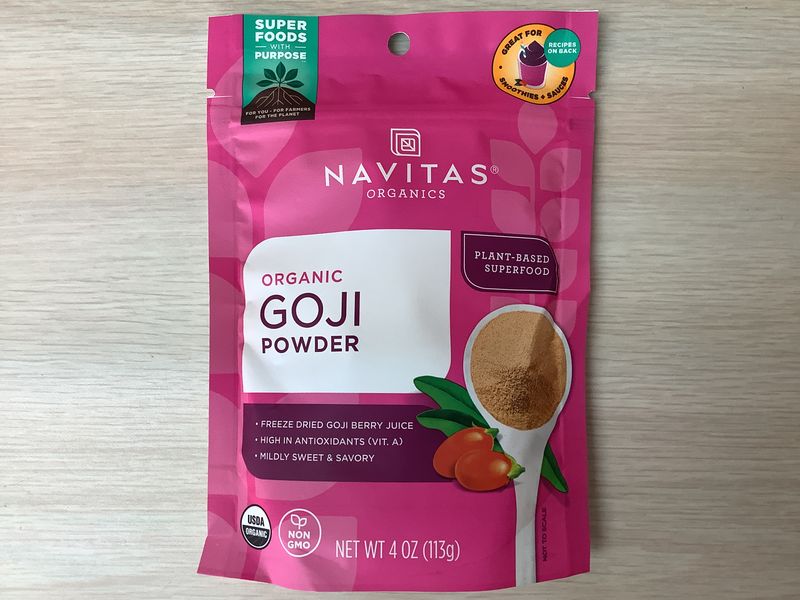 NAVITAS GOJI POWDER ORGANIC 4 OZ