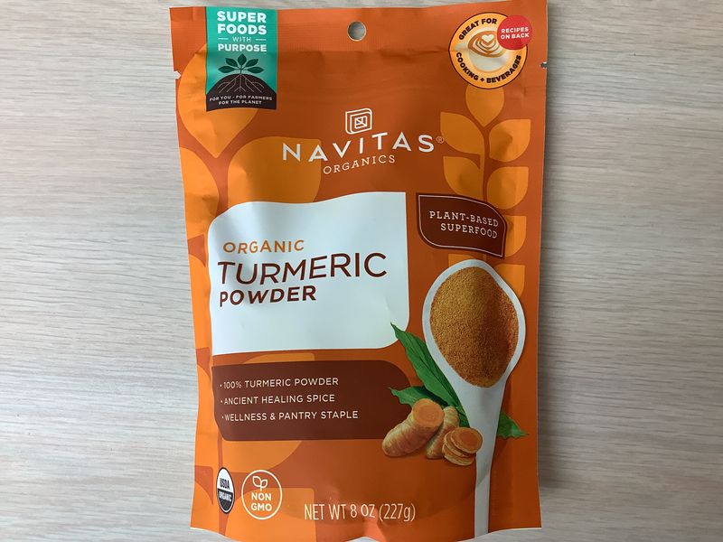 NAVITAS Organic Turmeric Powder 8 oz