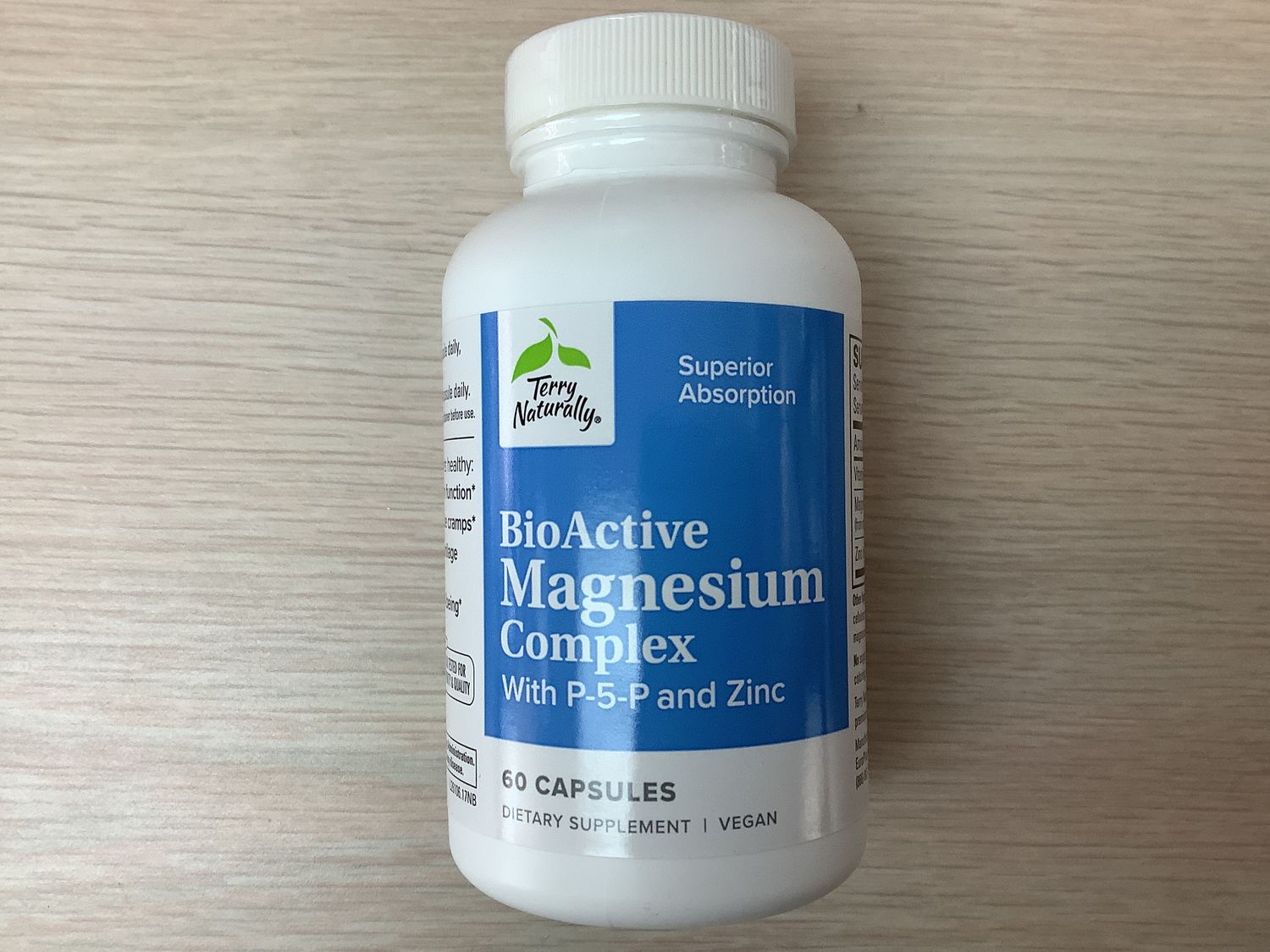 TERRY NATURALLY BioActive Magnesium Complex 60 caps