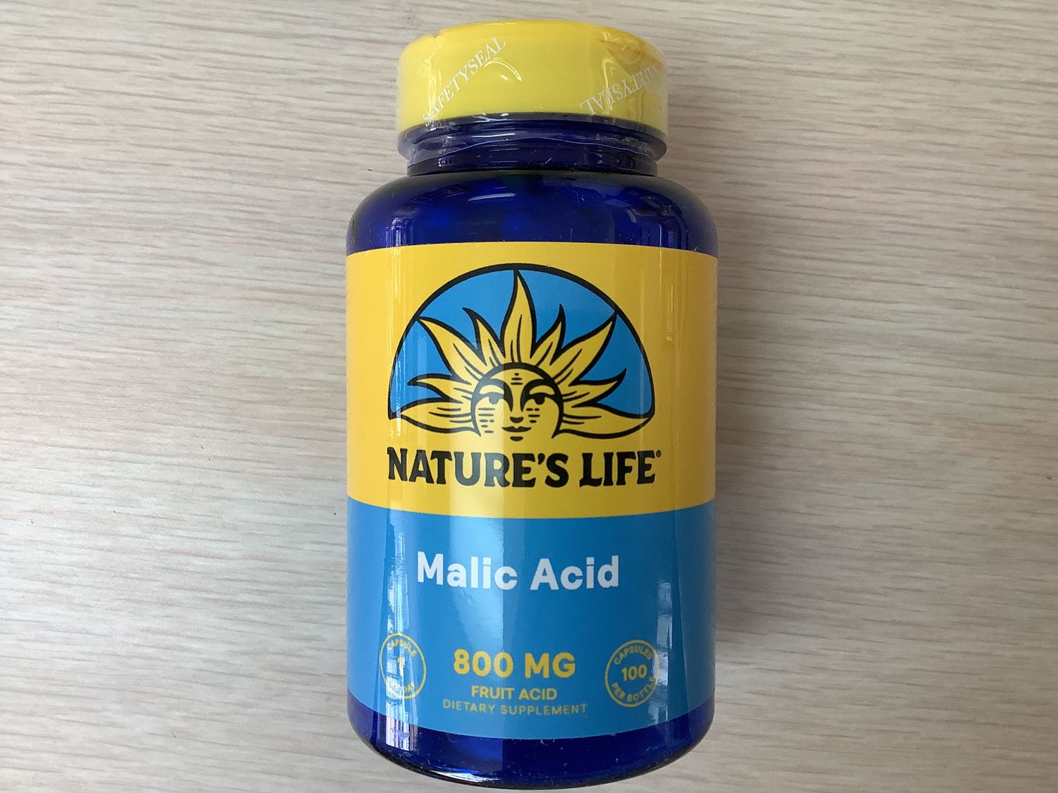 NATURES LIFE Malic Acid 800 mg 100 vgc