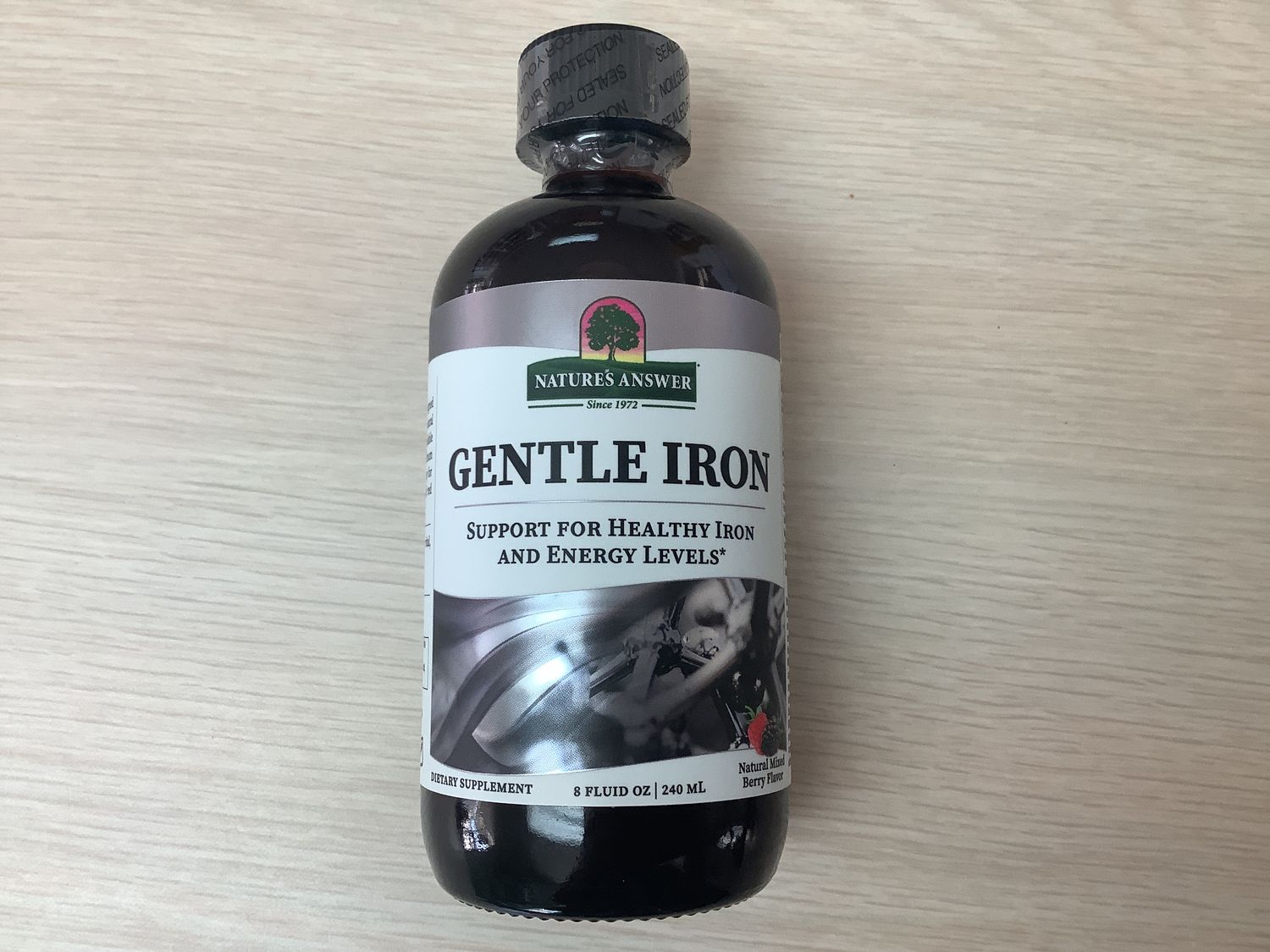 NATURES ANSWER GENTLE IRON 8 OZ