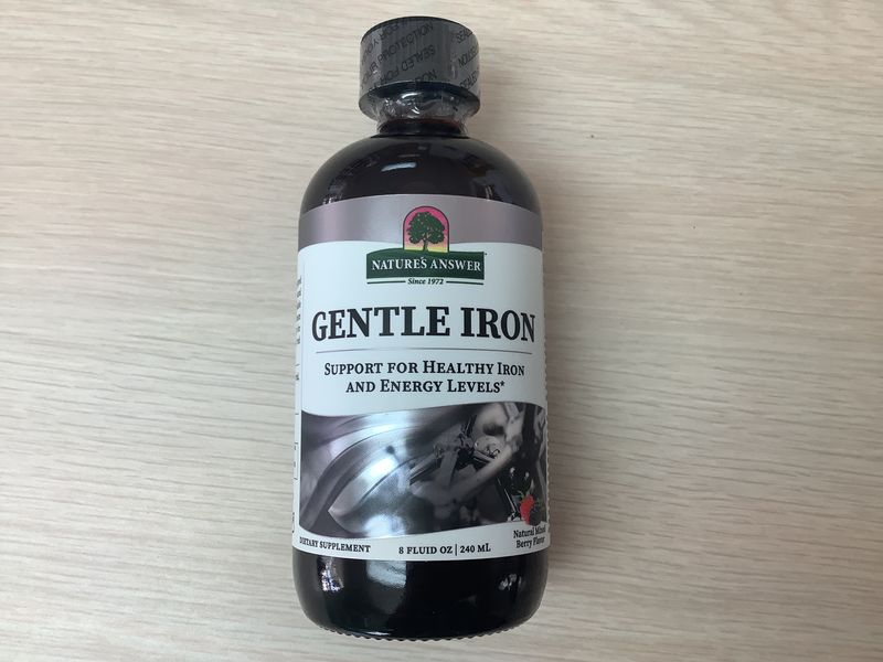 NATURES ANSWER GENTLE IRON 8 OZ