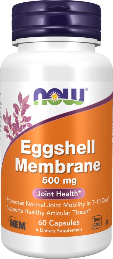 NOW EGGSHELL MEMBRANE 500 MG 60 CAPS