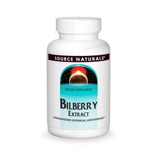 SOURCE NATURALS Bilberry Extract 100 mg 60 tablet