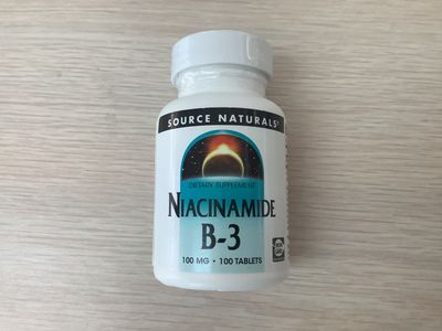 SOURCE NATURALS Niacinamide B-3 100 mg 100 tablet
