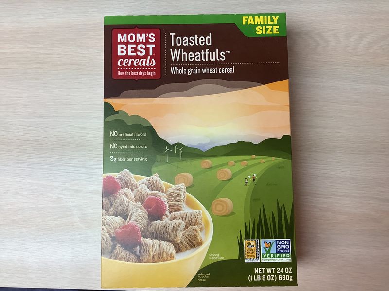 MOMS BEST CEREAL TOASTED WHEATFULS - 23 OZ