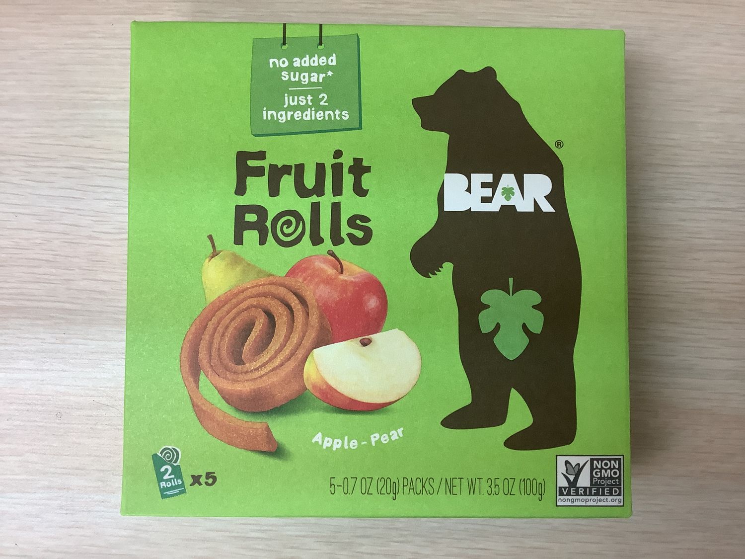 Bear Yoyo Fruit Roll Apple Multipack - 3.5OZ