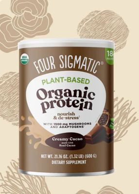 FOUR SIGMATIC PROTEIN POWDER PLANT-BASED CREAMY CACAO REPAIR 21.6 OZ