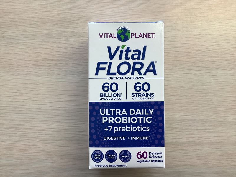 VITAL PLANET VITAL FLORA ULTRA DAILY PROBIOTIC 60 BILLION/60 STRAINS 60 caps REFRIGERATED