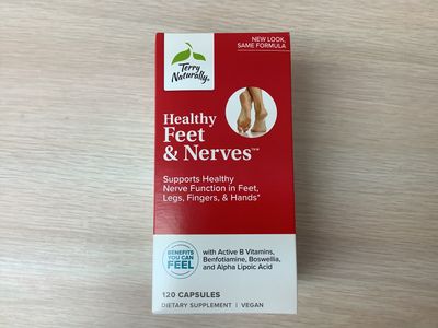 TERRY NATURALLY FEET AND NERVES Healthy 120 cap