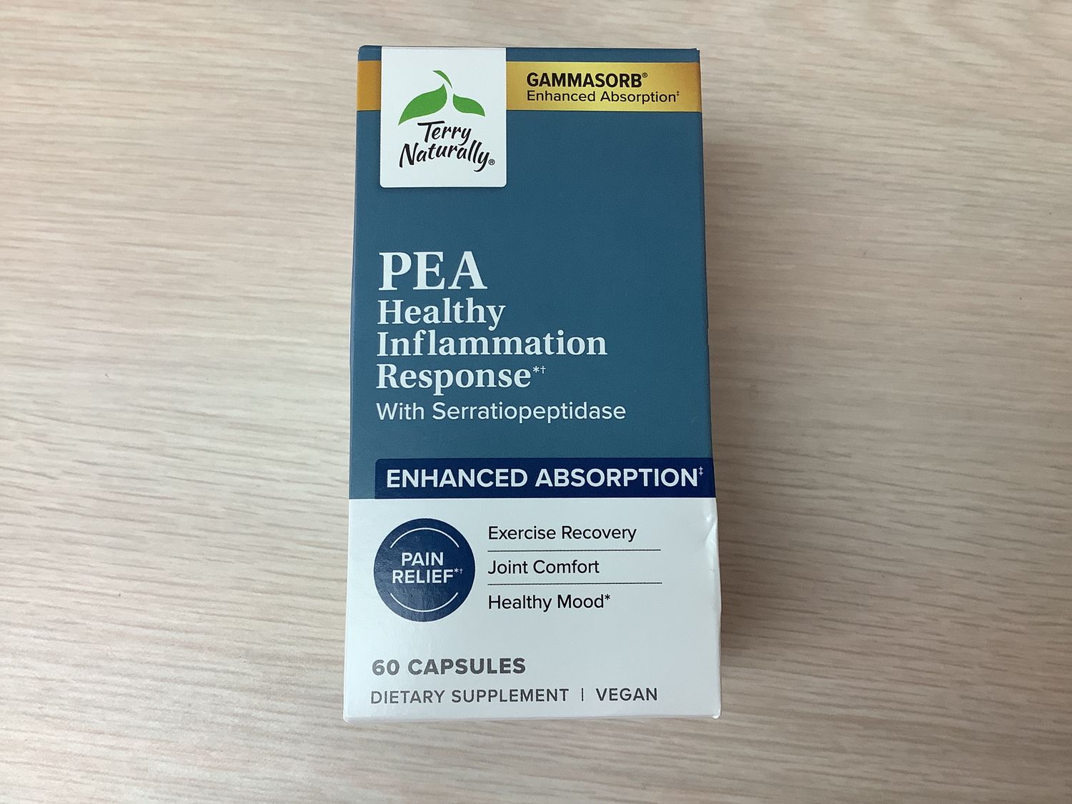 TERRY NATURALLY PEA Healthy Inflammation Response 60 Caps